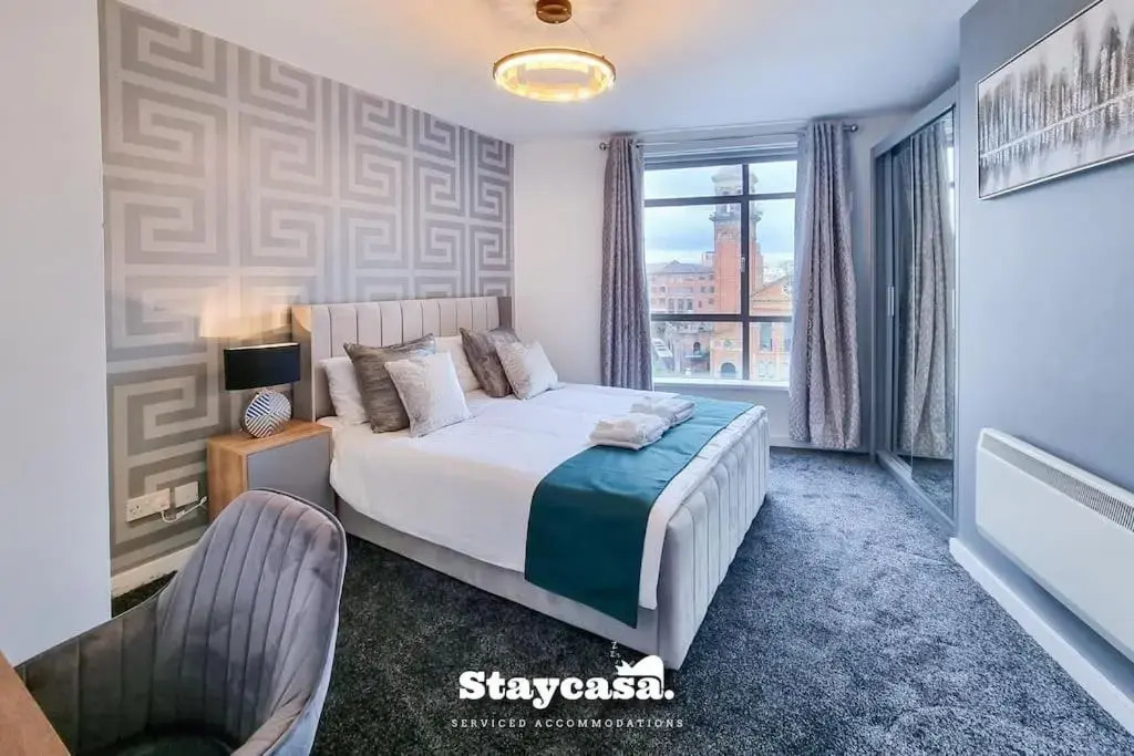 Luxury Apartment Canal View Castlefield - Parking