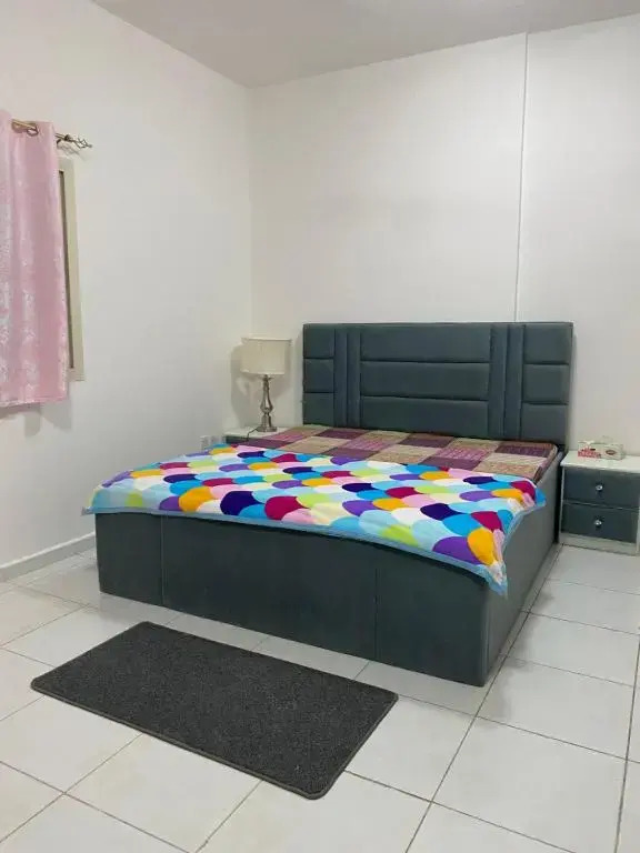 Sharjah Homestay not hotel Master Bedroom with attached private washroom in furnished 2 BHK flat