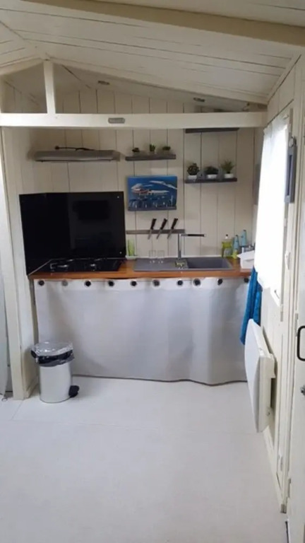 Bungalow With one Bedroom in Gujan-mestras, With Pool Access, Furnishe