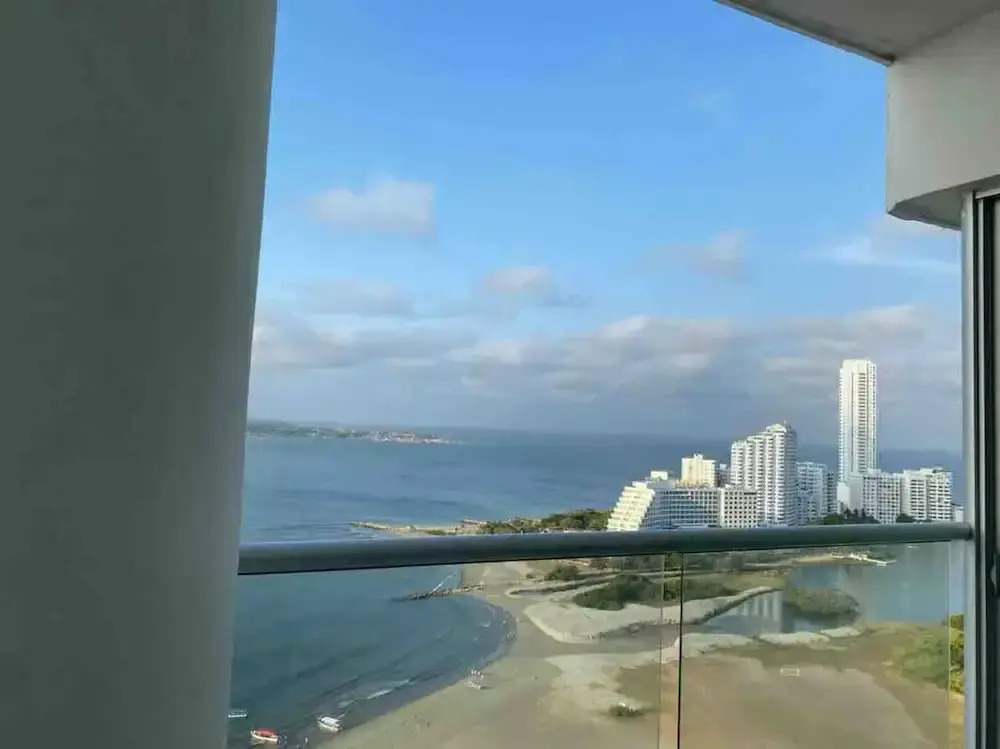 Apartment Cartagena Castillogrande Beach Front 2 Bedrooms, 2 Bathrooms, Balcony