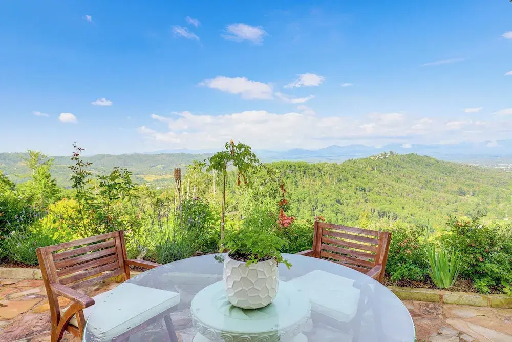 Unique Mountain-view Dome Home in Weaverville