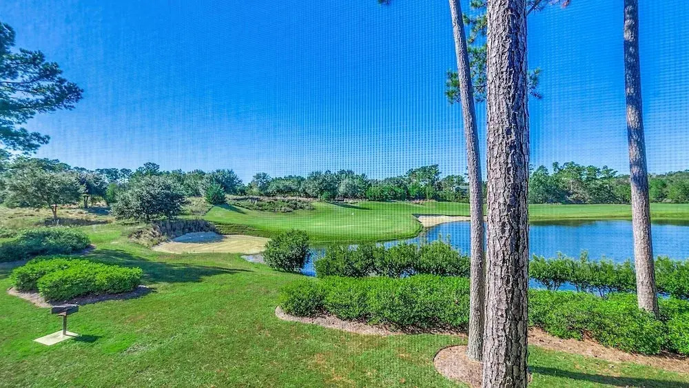 Fifty-seven Sea This Spacious And Beautiful Condo Overlooking Pond And 4th Hole 3 Bedroom Condo by Peace Vacations