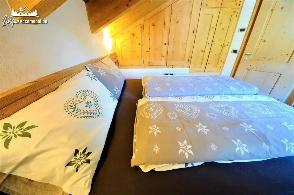 Appartamento Neve molto spazioso e luminoso disposto su 2 livelli