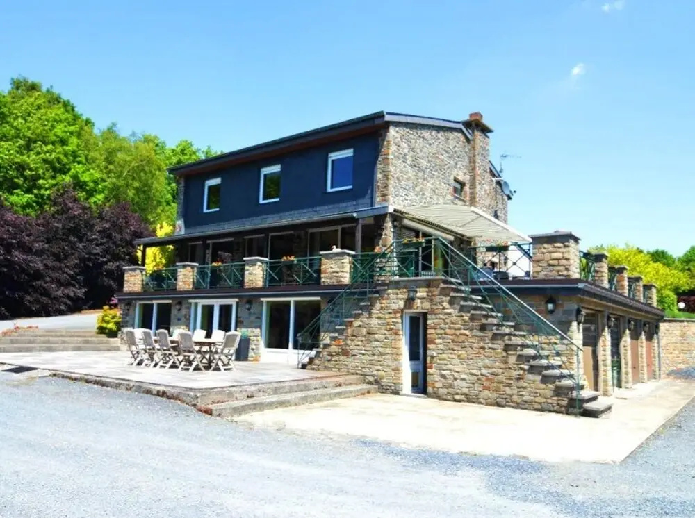 House With 5 Bedrooms in Bertogne, With Wonderful Lake View, Furnished Garden and Wifi