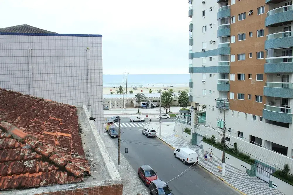 Pé na Areia Praia da Guilhermina