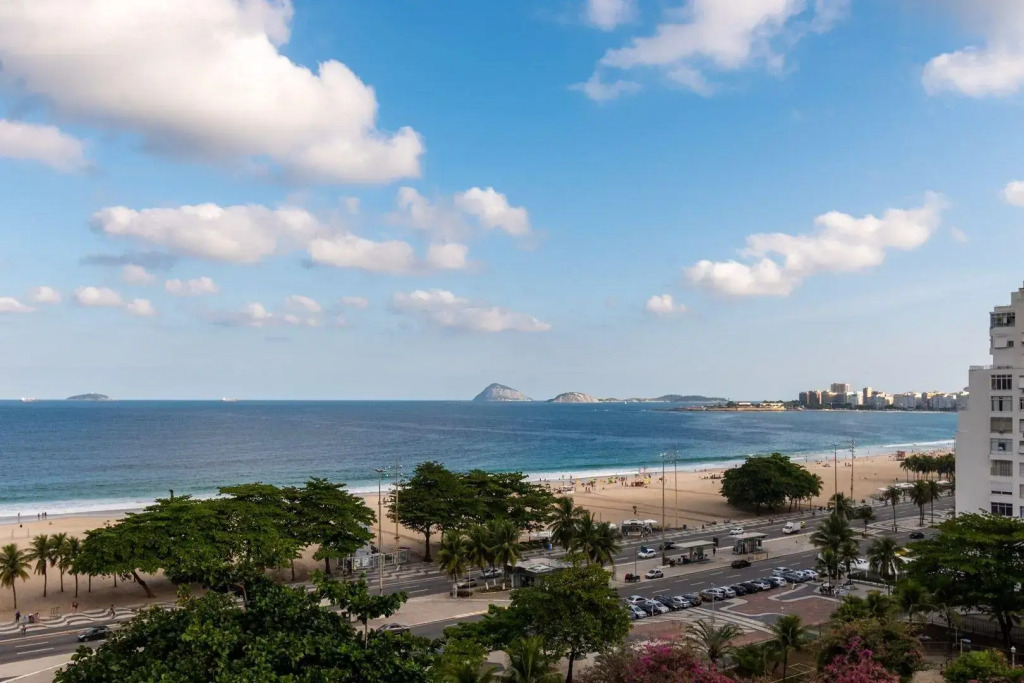 1Quarto com Vista Mar em Copacabana | BRX 58/1002