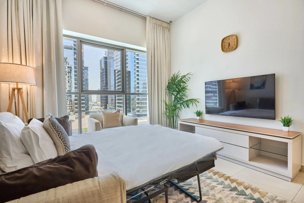 Апартаменты bnbme | Bellevue Tower 2 | 1BR