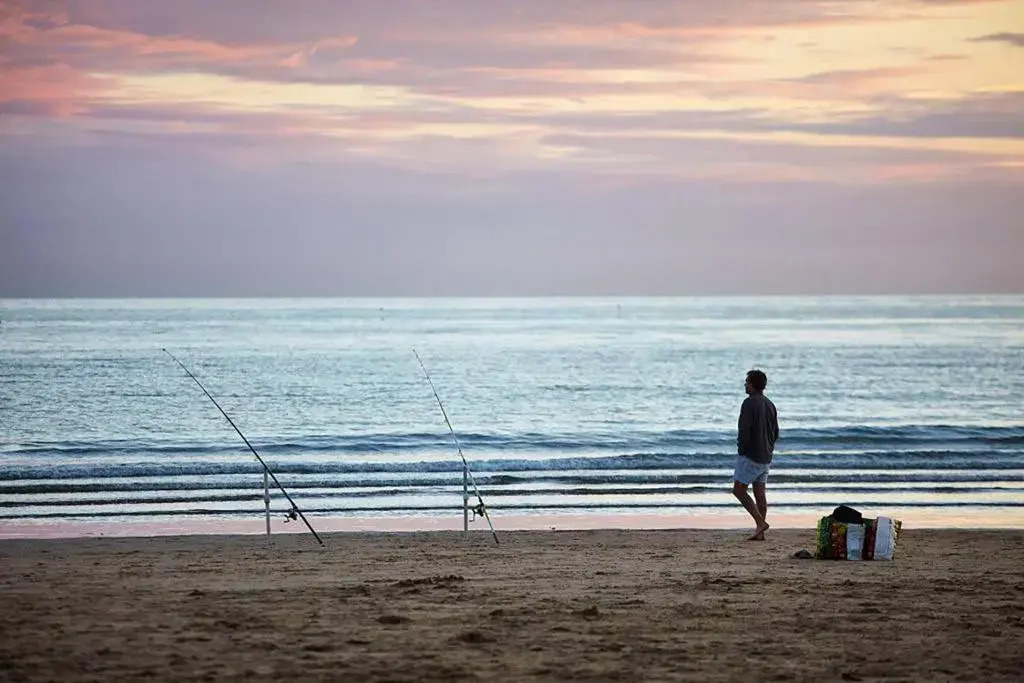 Une grande maison de vacances, proche de la mer