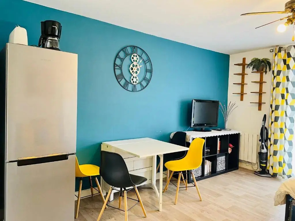 Studio cozy, vue sur le golf Houlgate