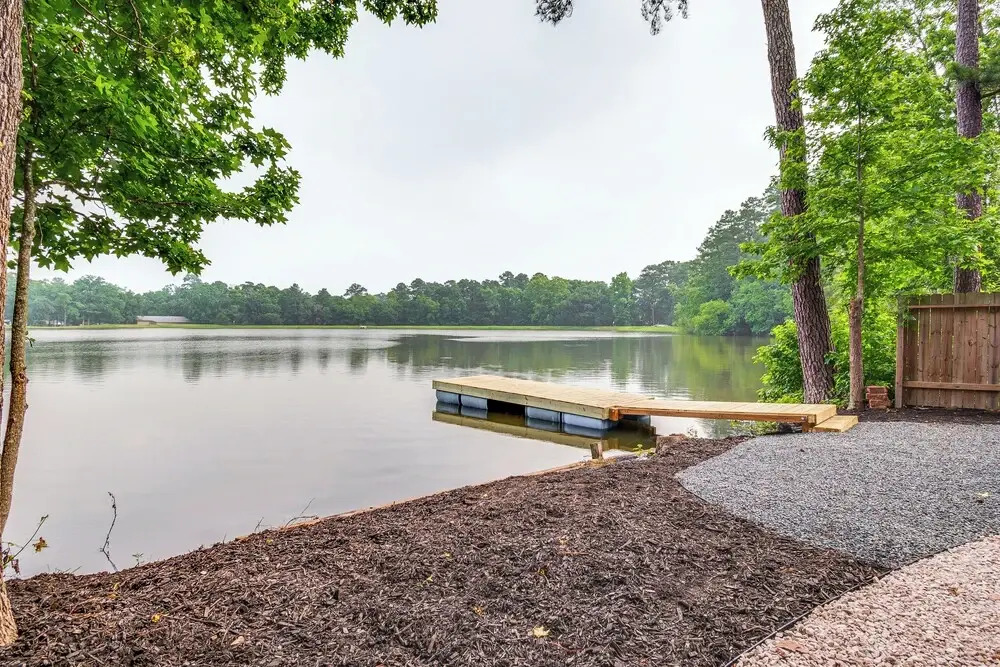 Montgomery Home w/ Pond Access, Fire Pit & More!