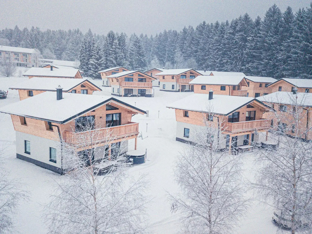 Chalet Arber in St Englmar with its own HotTube