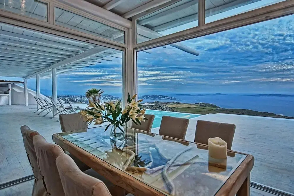 Luxury Key Mykonos 8 Bed Villa Blue Paradise Kastro