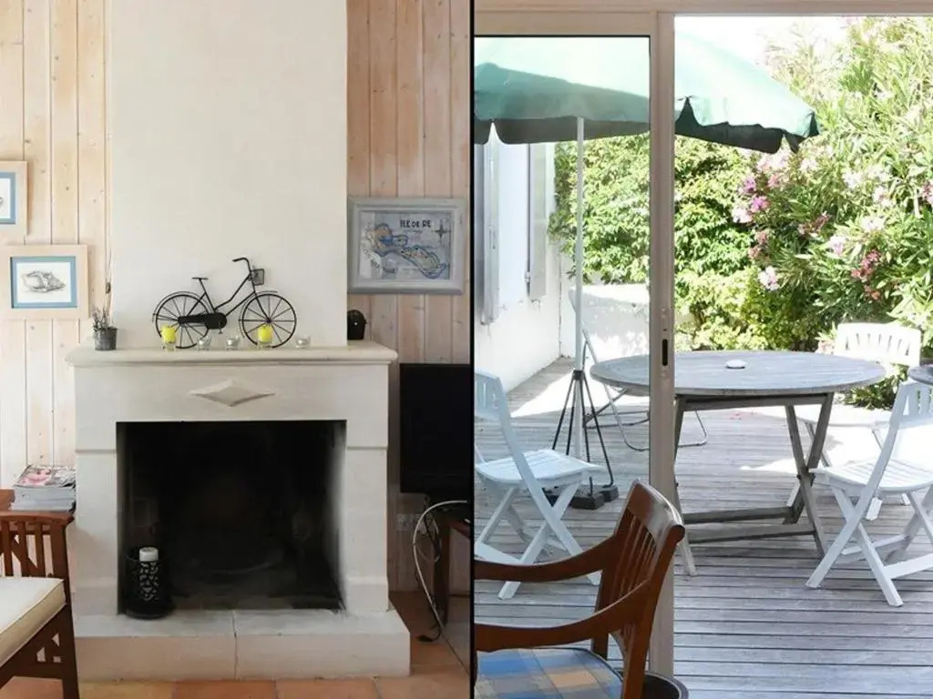 Maison spacieuse avec jardin, cheminée, internet et lits faits à larrivée - Les Portes-en-Ré - FR-1-434-10