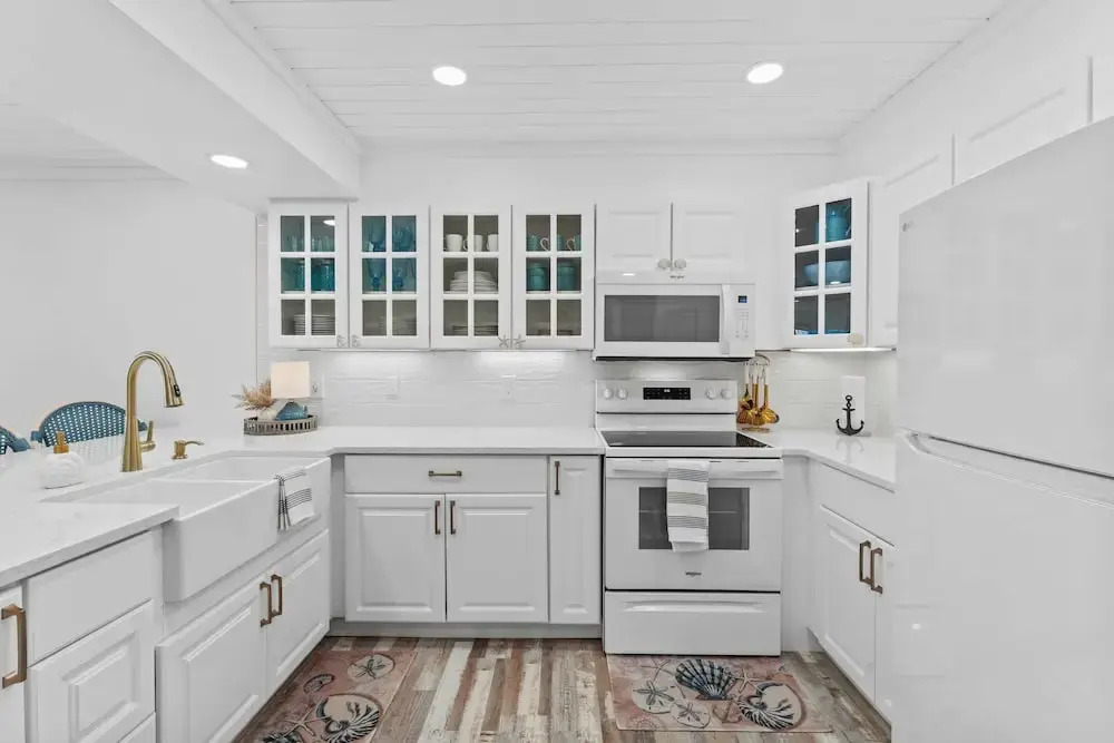 Beachfront Panama City Beach Stay With Gulf Views, Balconies, a King Suite, two Queens, and Twin Nook for 8 Guests The Shores Townhome by Avantstay