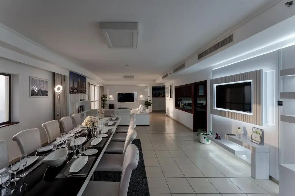Dubai JBR Amaz Penthouse front sea 5 plus 1 Bdr private Climatized pool
