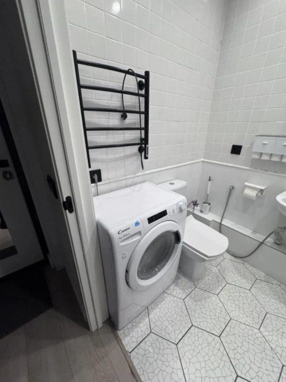 split-level studio with air conditioning