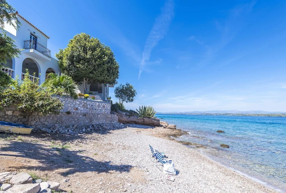Beachfront Spetses Spectacular Fully Equipped Traditional Villa Families,groups