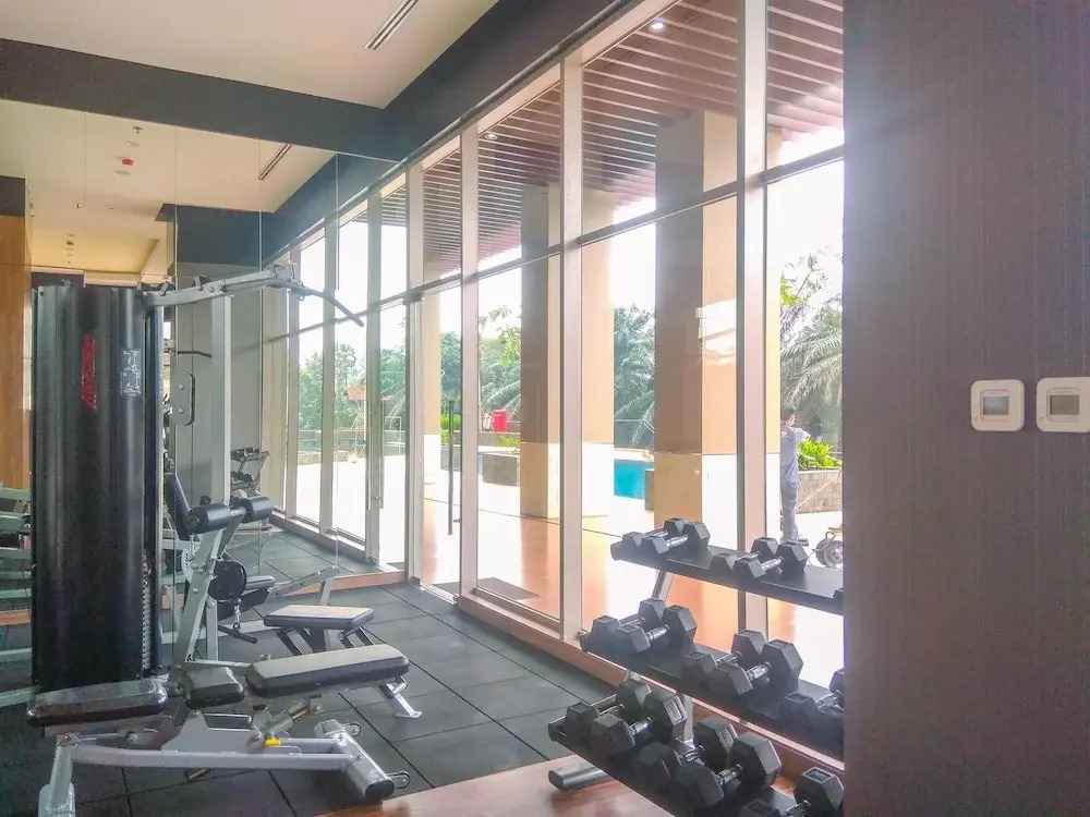 Modern Look And Comfy 2Br Transpark Cibubur Apartment