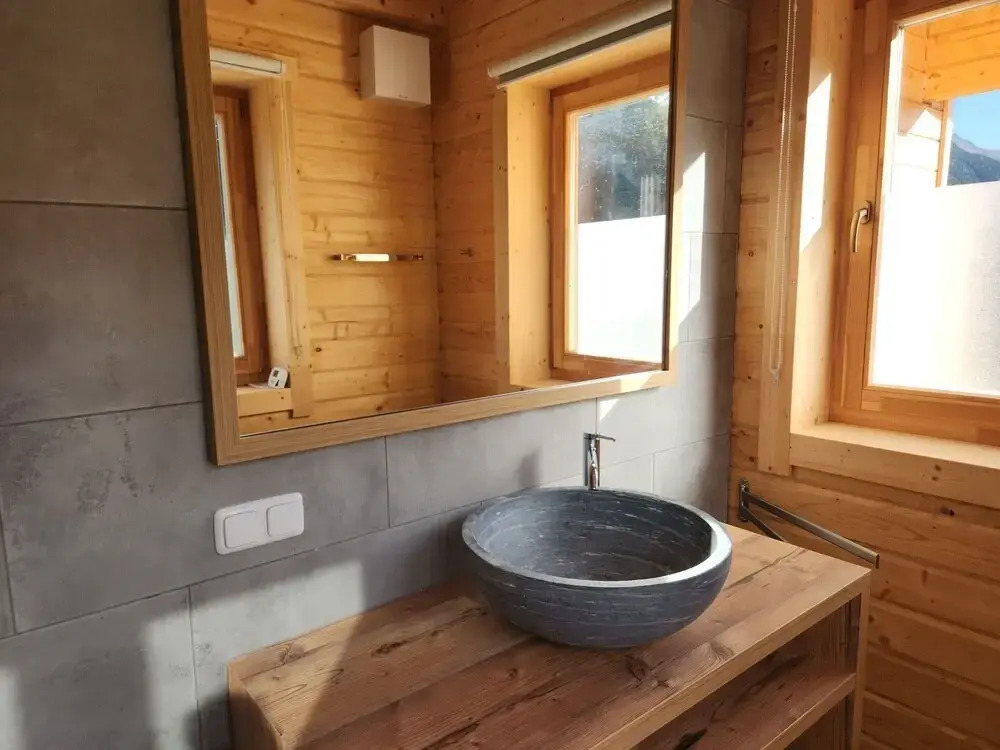 Alpine hut in Rauris ski Hiking Area With Sauna