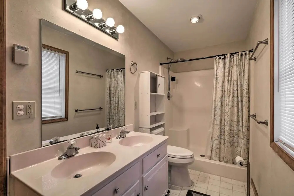 Home w/ Hot Tub, Fire Pit, Koi Pond: Walk to Lake!