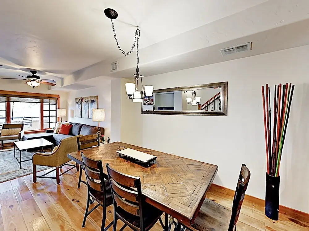 Downtown Gem 2br/2.5ba Overlooking The Yampa River 2 Bedroom Condo