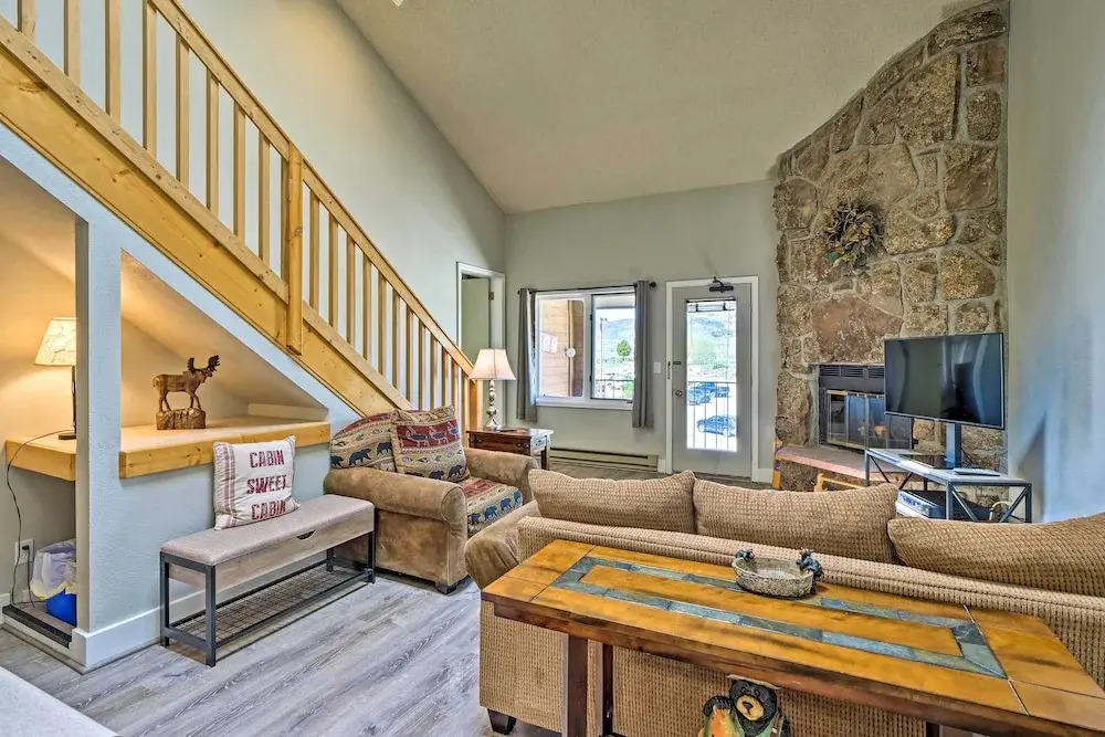 2 Mi to Granby Ranch: Condo w/ Hot Tub Access