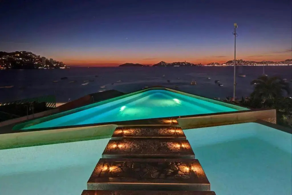 Hermoso apartamento con Vista Mar y Alberca en Aca
