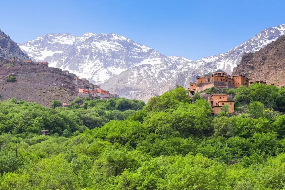 Authentic and pittoresque room for 3 people in Tamatert, Morocco