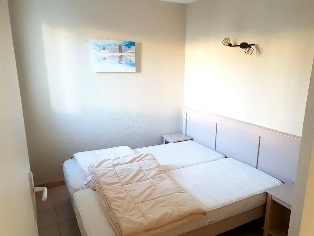 Apartment with 2 Bedrooms in Agde, with Wonderful Sea View, Pool Access, Furnished Terrace - 100 M From the Beach