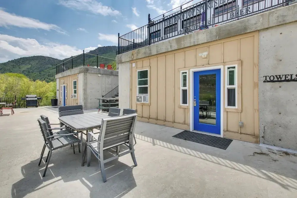 Central Lava Hot Springs Studio w/ Deck & Views!