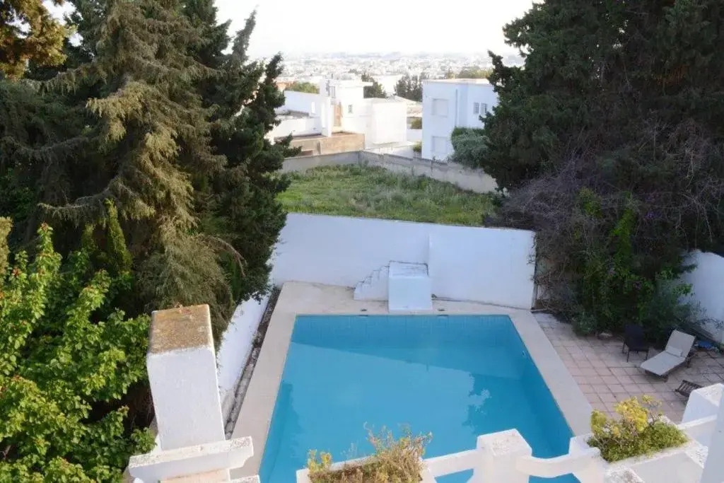 Villa With 5 Bedrooms in Gammarth Supérieur, With Private Pool, Enclosed Garden and Wifi - 400 m From the Beach