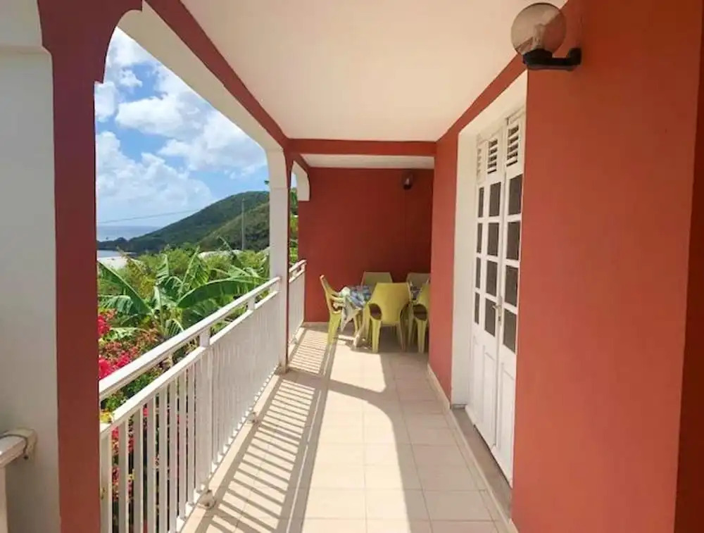 Apartment with 2 Bedrooms in Le Marin, with Wonderful Sea View, Enclosed Garden And Wifi