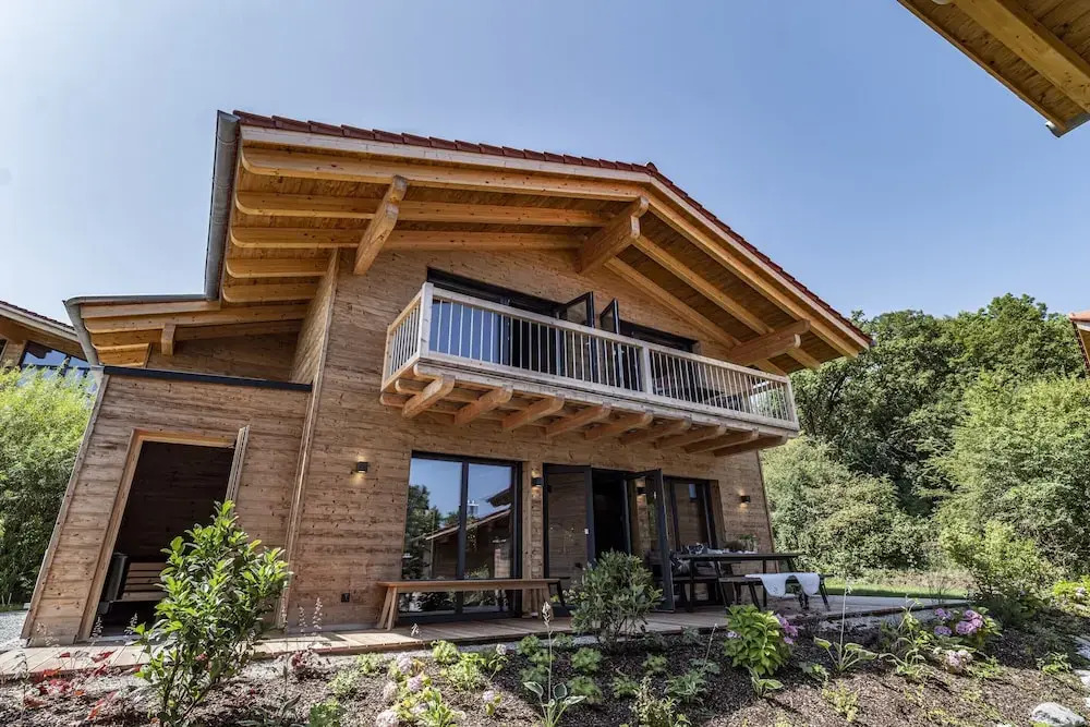 Chalet mit Eigener Sauna im Vital Camp Bayerbach