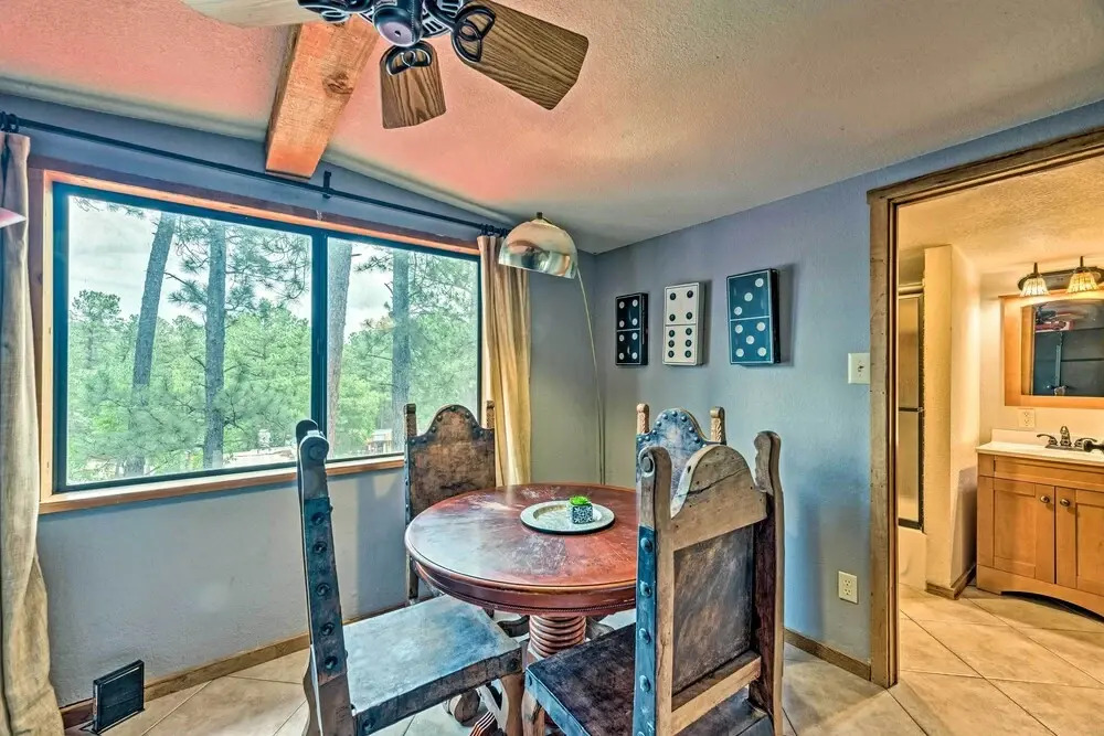 Ruidoso Cabin w/ Deck & Grill - Walk to Town!