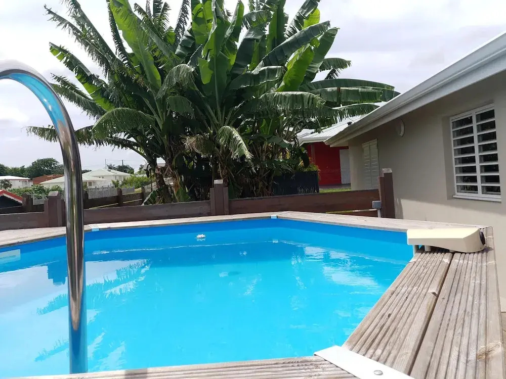 Villa With 3 Bedrooms In Le Moule With Private Pool Enclosed Garden And Wifi 2 Km From The Beach