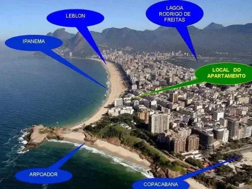 ipanema 50m da praia com garagem
