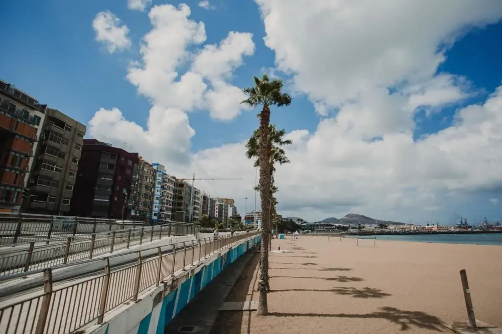 Studio in Las Palmas de Gran Canaria, With Wonderful City View, Balcon