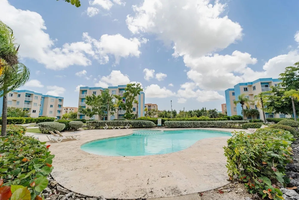 Elegant Pool-view Apartment Near Punta Cana Beach