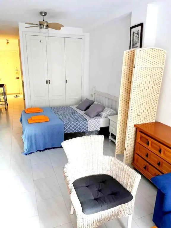 Studio in Calpe, With Wonderful City View, Furnished Terrace and Wifi Near the Beach