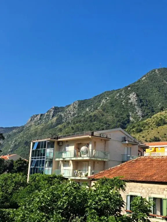 Apartments with sea view in Prcanj