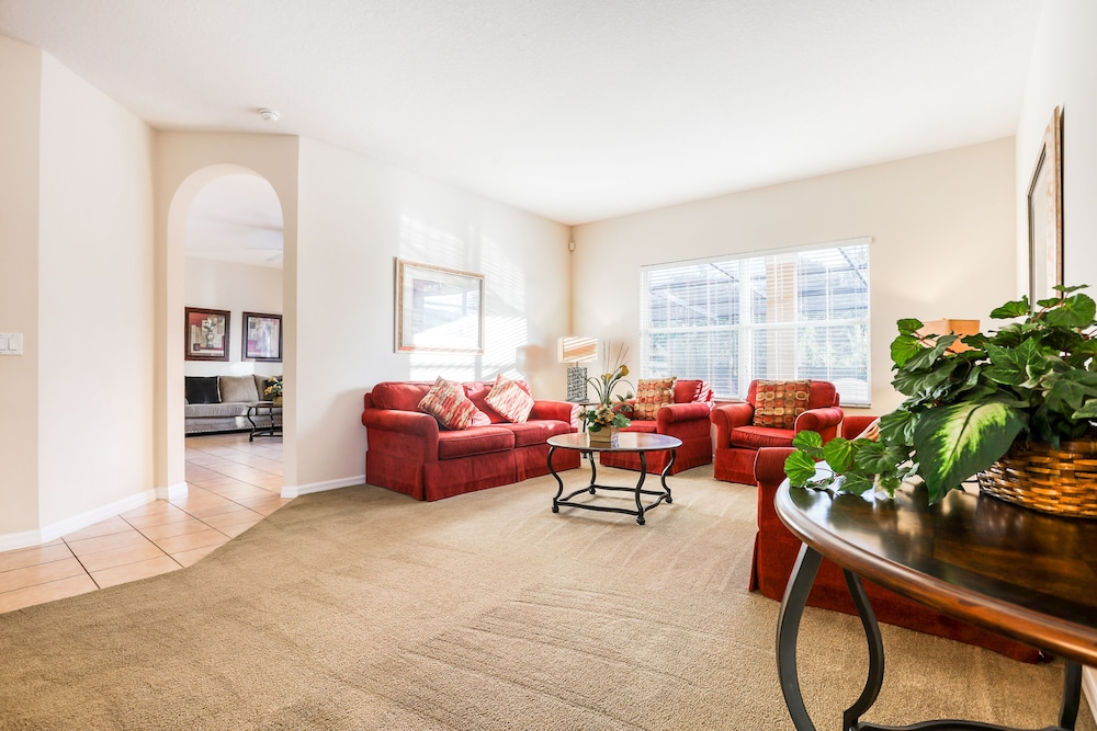 Gorgeous Home Near Disney With Private Pool, Pool Spa, On-site Gym, Tennis, AC