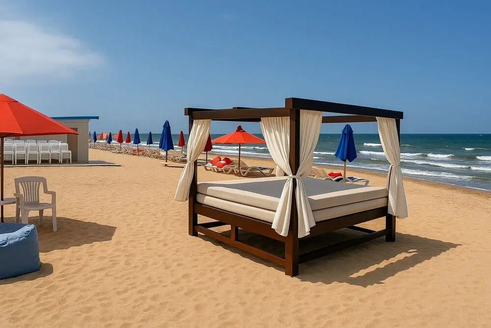 Elegant Sea View Chalet With Private Balcony