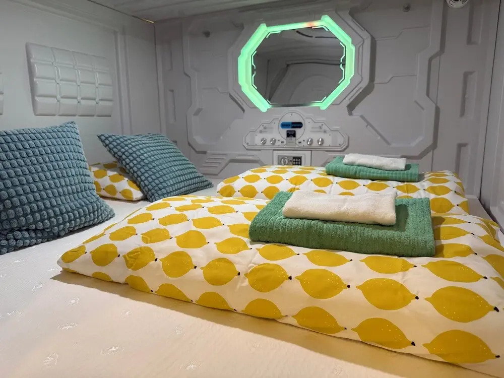 Space capsule Hostel by Welcome Iceland