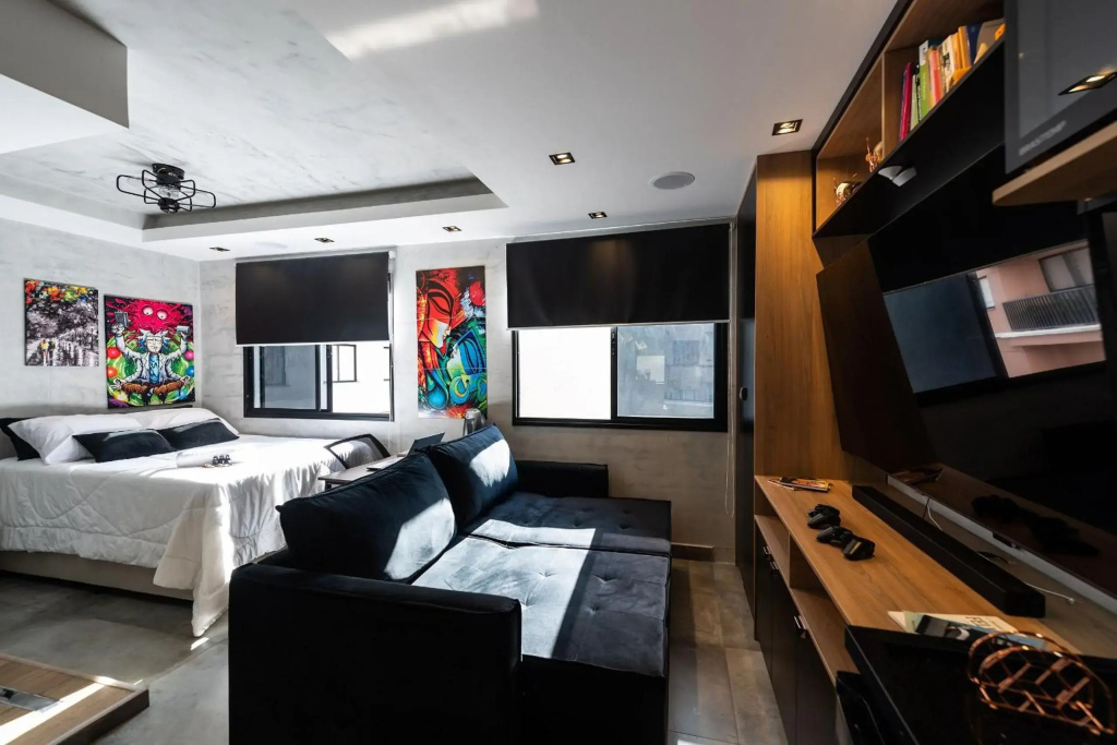 AA212 Studio Plus de Cinema Único Prox Paulista Com Vaga