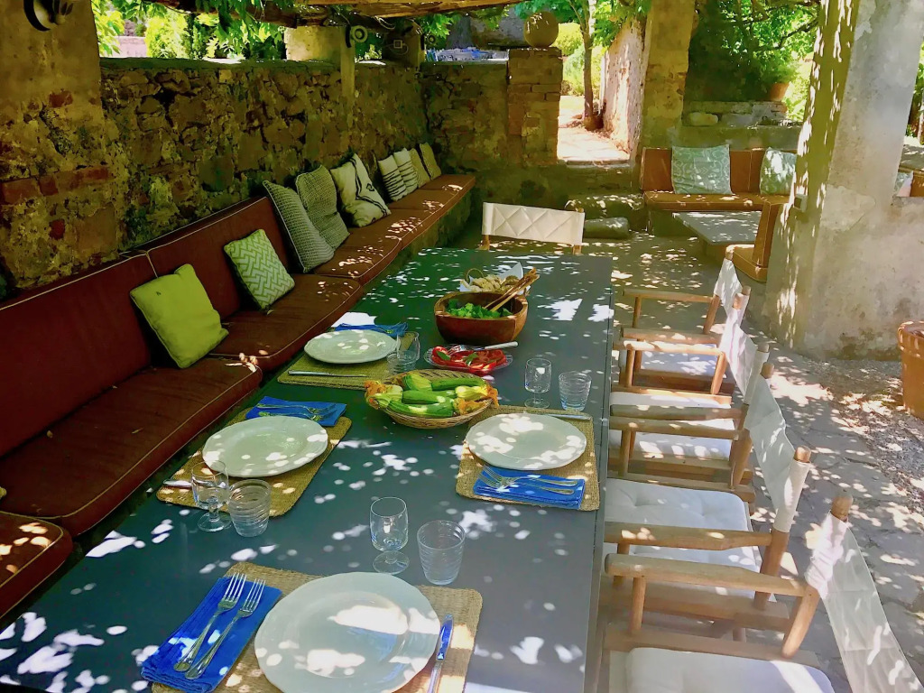 Porto Ercole Tuscany Coast Classic Charm in Fabulous 18th c Farmhouse now Chic Designer Villa w P