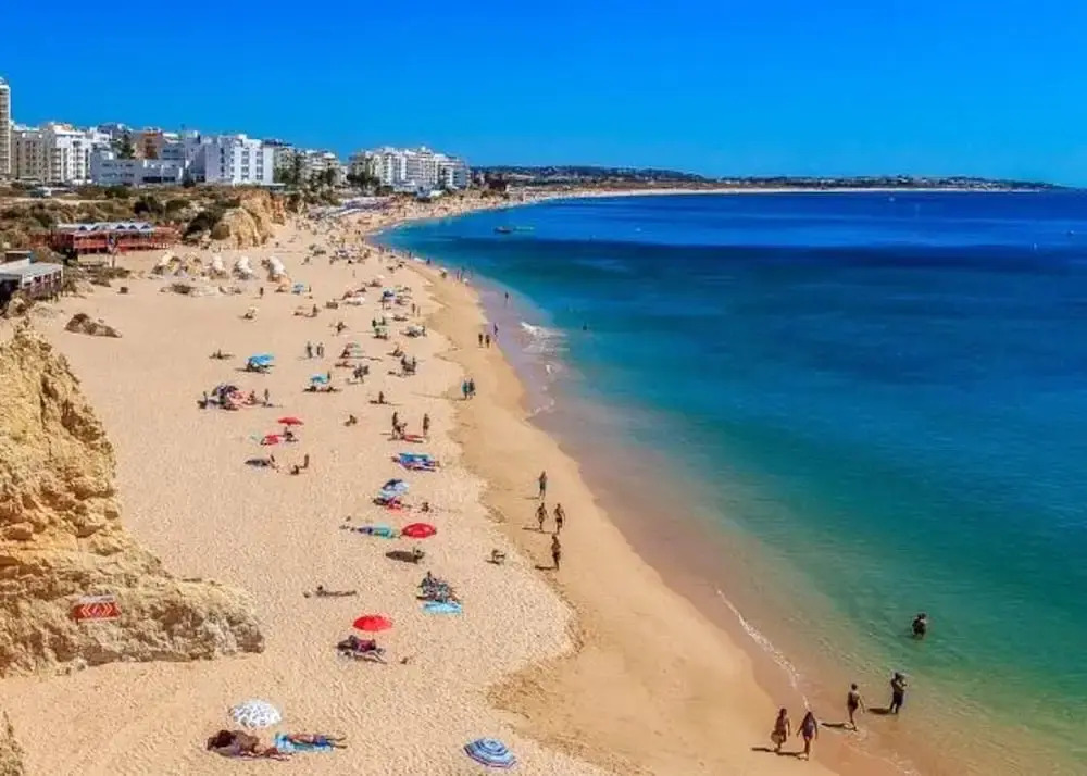 Apartment With 2 Bedrooms in Armação de Pêra, With Wonderful sea View, Shared Pool, Furnished Garden - 250 m From the Beach