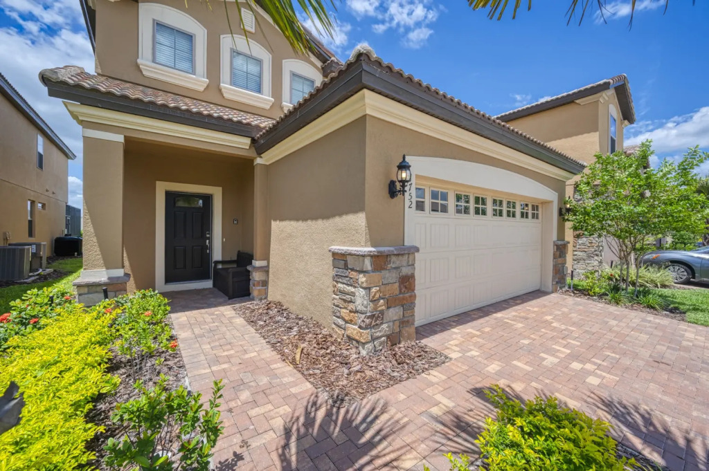 Stunning home with private pool and game room