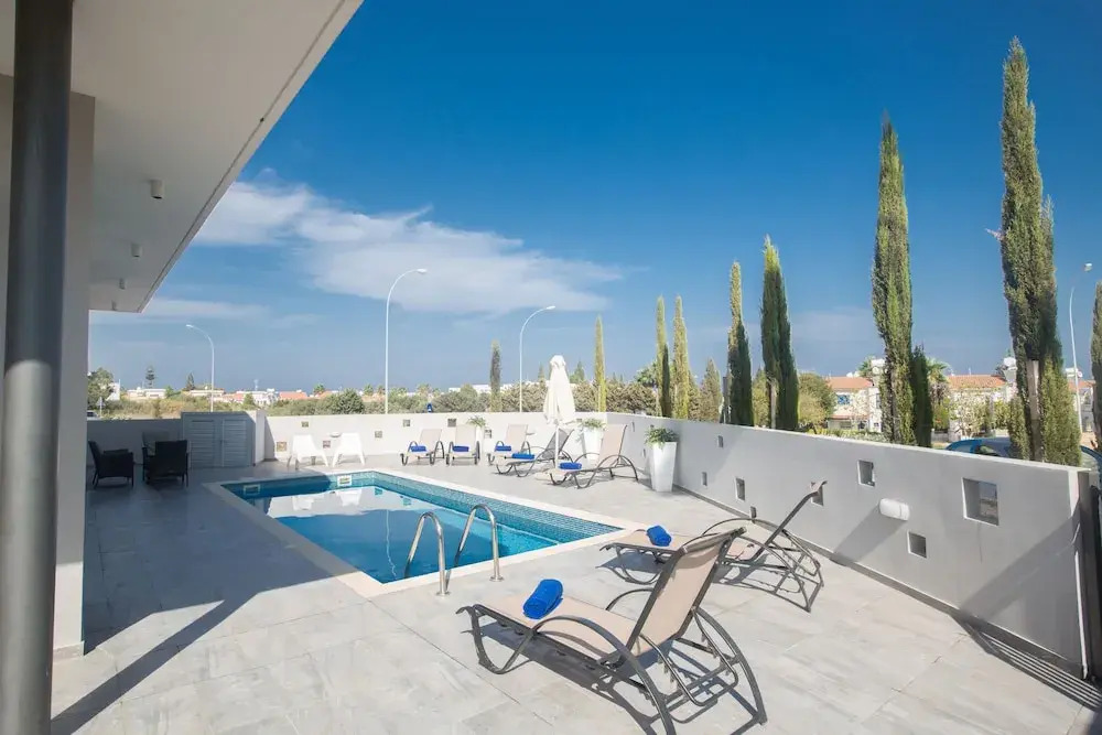 Villa Prpo490a, Stunning 5bdr Protaras Villa With Pool, Close to the Beach