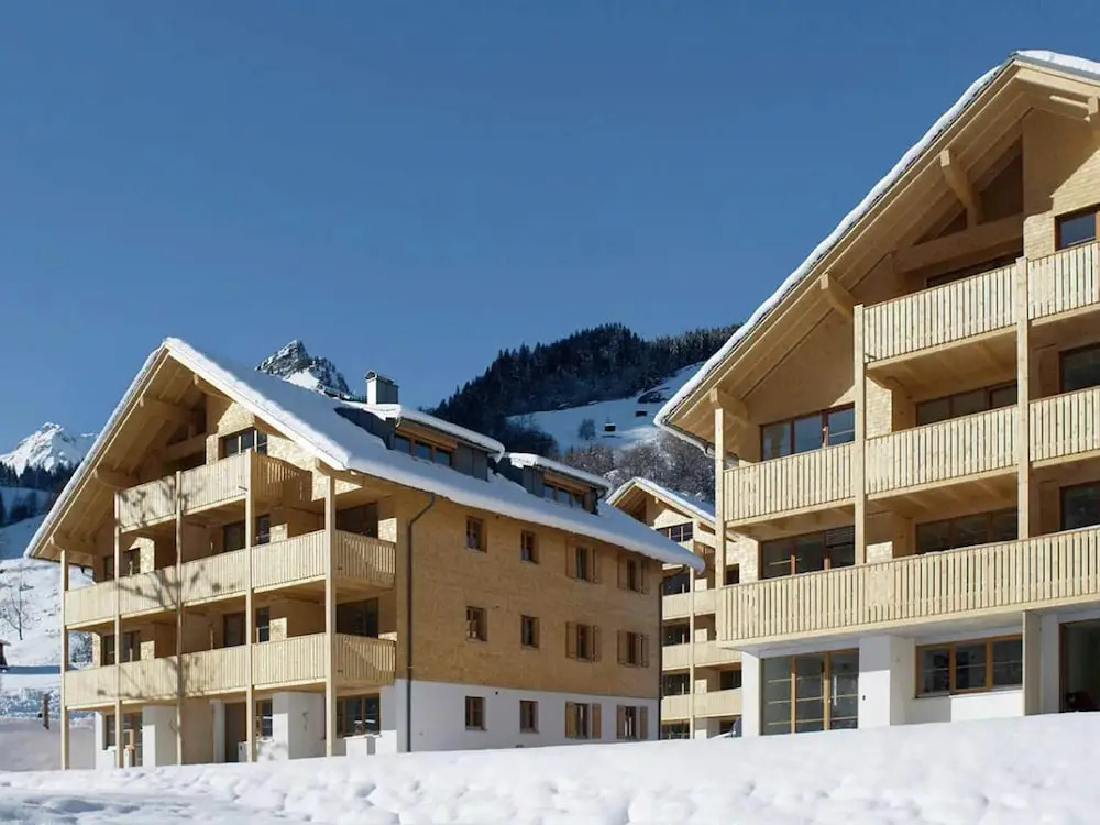 Chalet in Brand nahe Skilift & Pisten