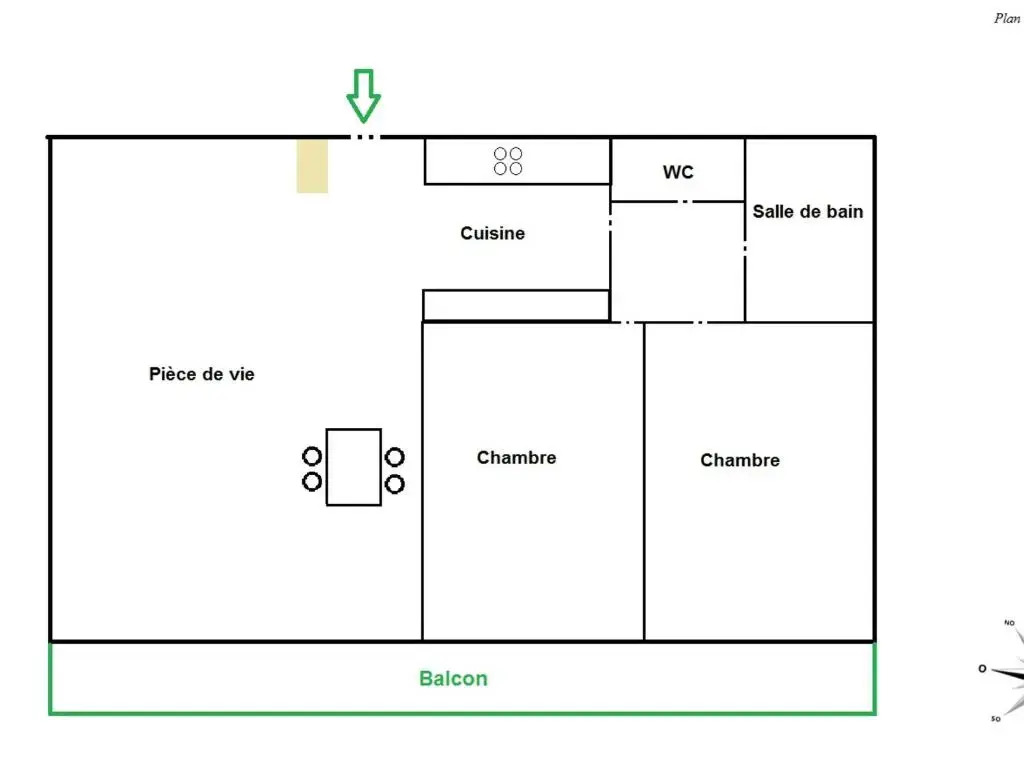 Appartement Les Gets, 3 pièces, 4 personnes - FR-1-598-74